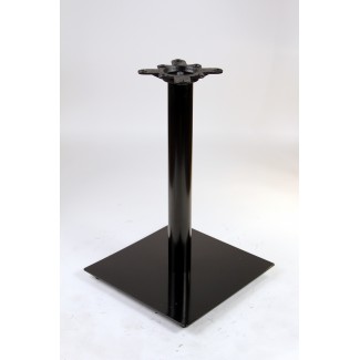 16" Square Table Base Expectation Series in Black